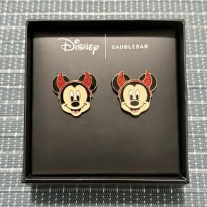 NEW | DISNEY x BAUBLEBAR | Devil Mickey Mouse Earrings
